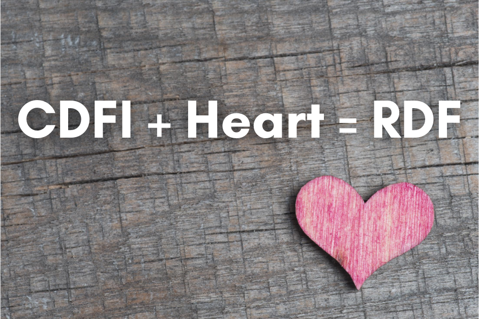 CDFI + Heart = RDF