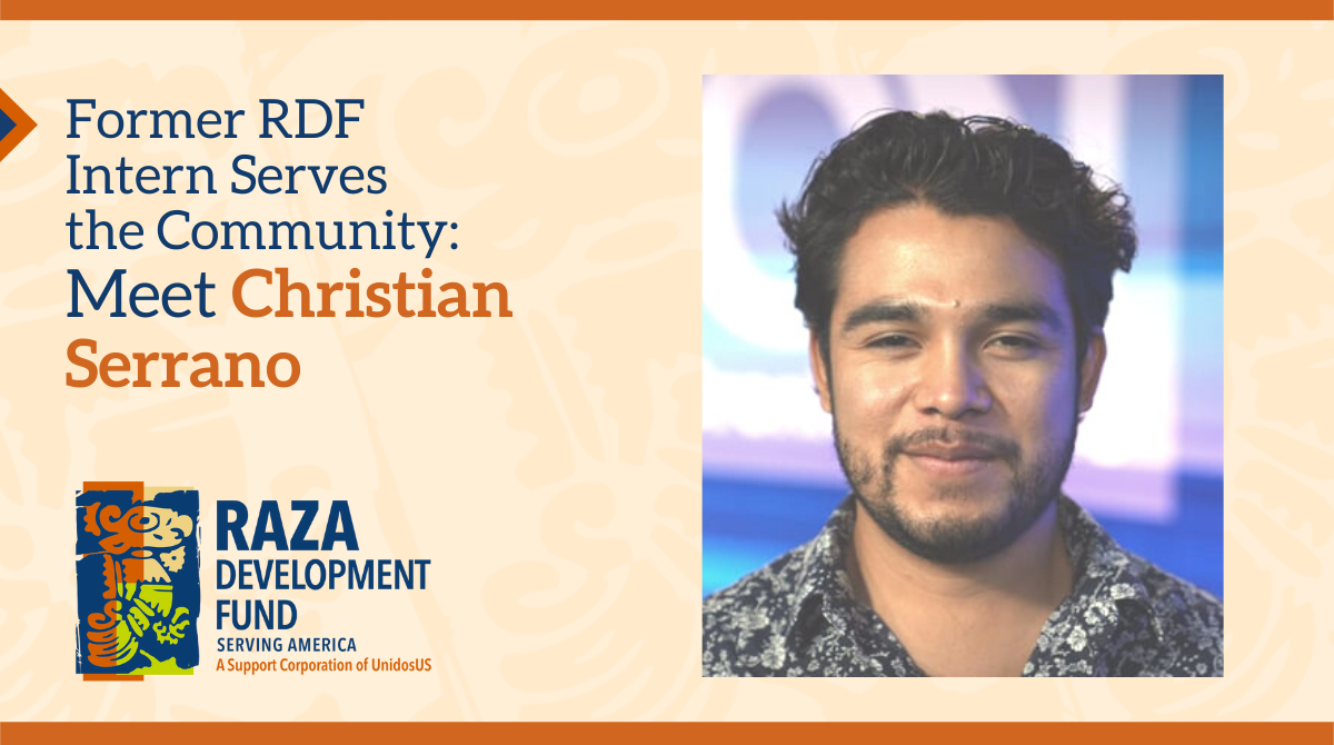Former RDF Intern Serves the Community: Meet Christian Serrano