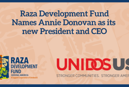 Raza Development Fund (RDF) Names Annie Donovan as its new President and CEO